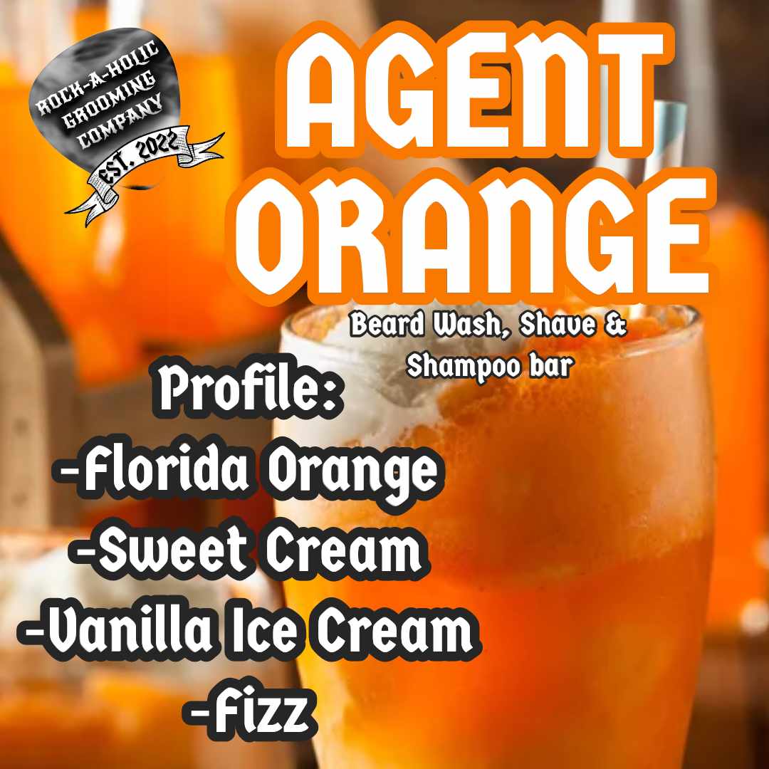 Agent Orange - Shave & Shampoo Bar