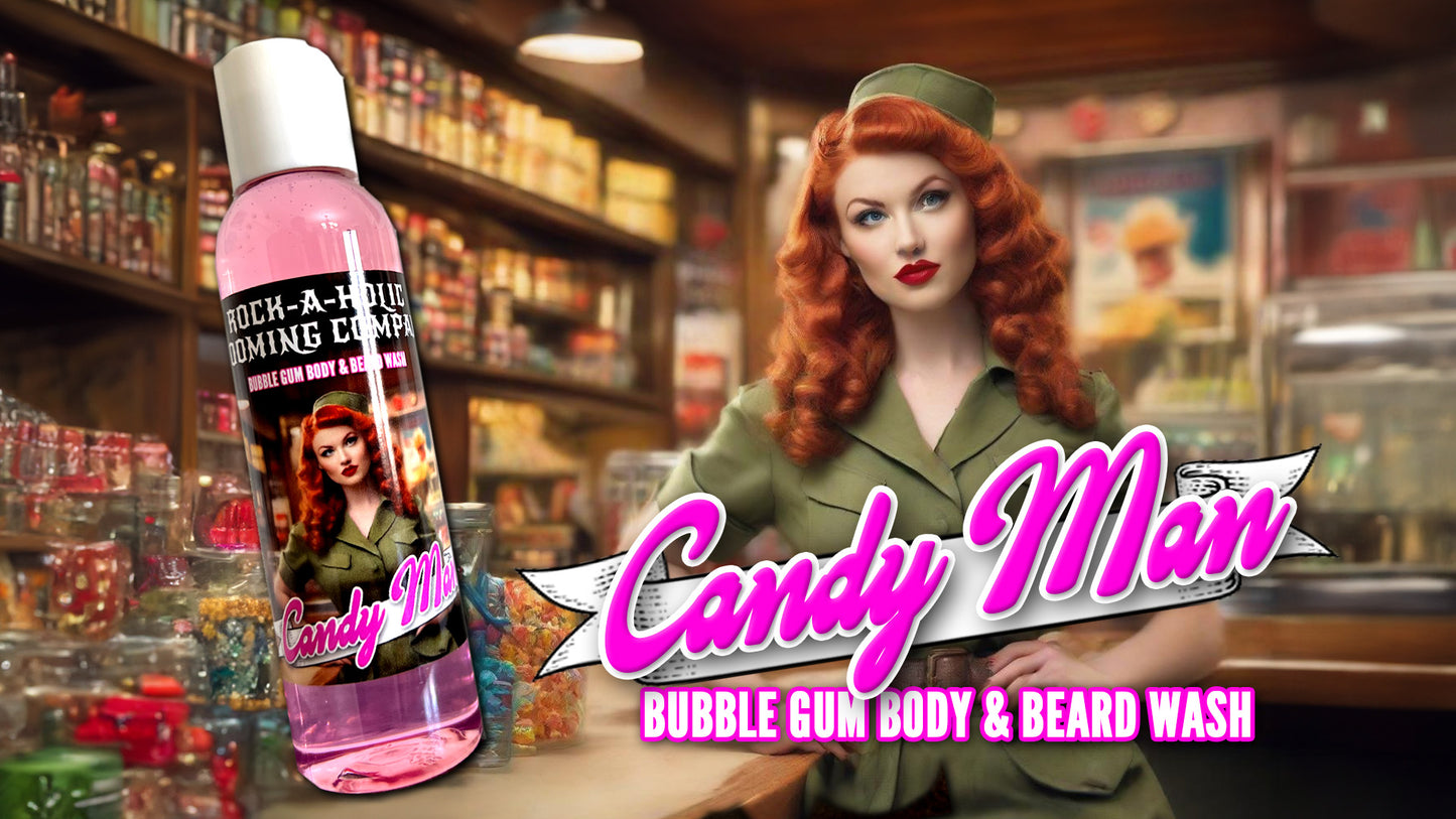 Candy Man • Bubble Gum Beard & Body Wash